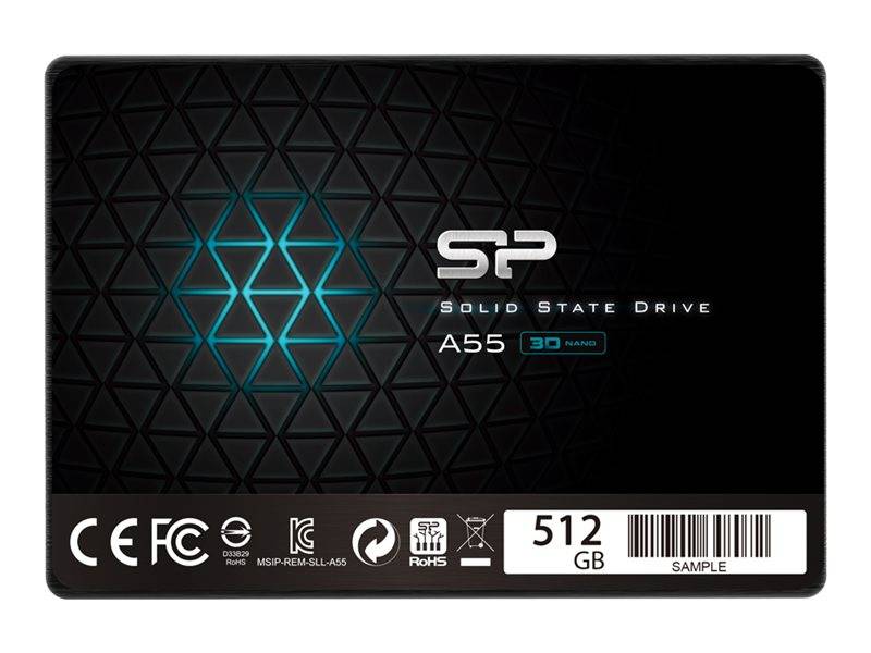 4712702659122 - SILICON POWER Ace A55 - SSD - 512 GB - intern - 25 (64 cm) - SATA 6Gb s