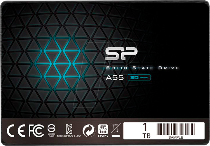 4712702659139 - SILICON POWER Ace A55 - SSD - 1 TB - intern - 25 (64 cm) - SATA 6Gb s