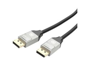 4712795081572 - j5create DisplayPort Anschlusskabel DisplayPort Stecker 180 m Schwarz Grau JDC42 vergoldete Steckkontakte DisplayPort-Kabel