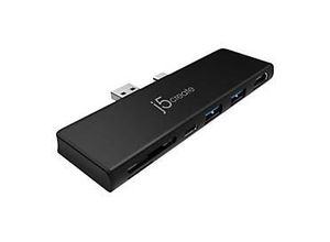 4712795085310 - j5create JCD324 - Mini-Dock - USB-C   USB 30 - HDMI - für Microsoft Surface Pro 7