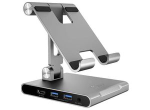 4712795086881 - j5create USB-C® Notebook Dockingstation   Ständer JTS224-N Passend für Marke Apple integrierter Kartenleser USB-C® Power Delivery