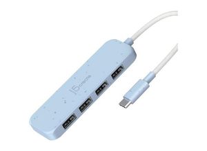 4712795087789 - j5create JCH341EC-N 4 Port USB 32 Gen 2-Hub Cyan