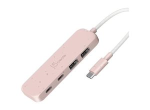 4712795087802 - j5create JCH342ER-N USB 32 Gen 2-Hub Rose