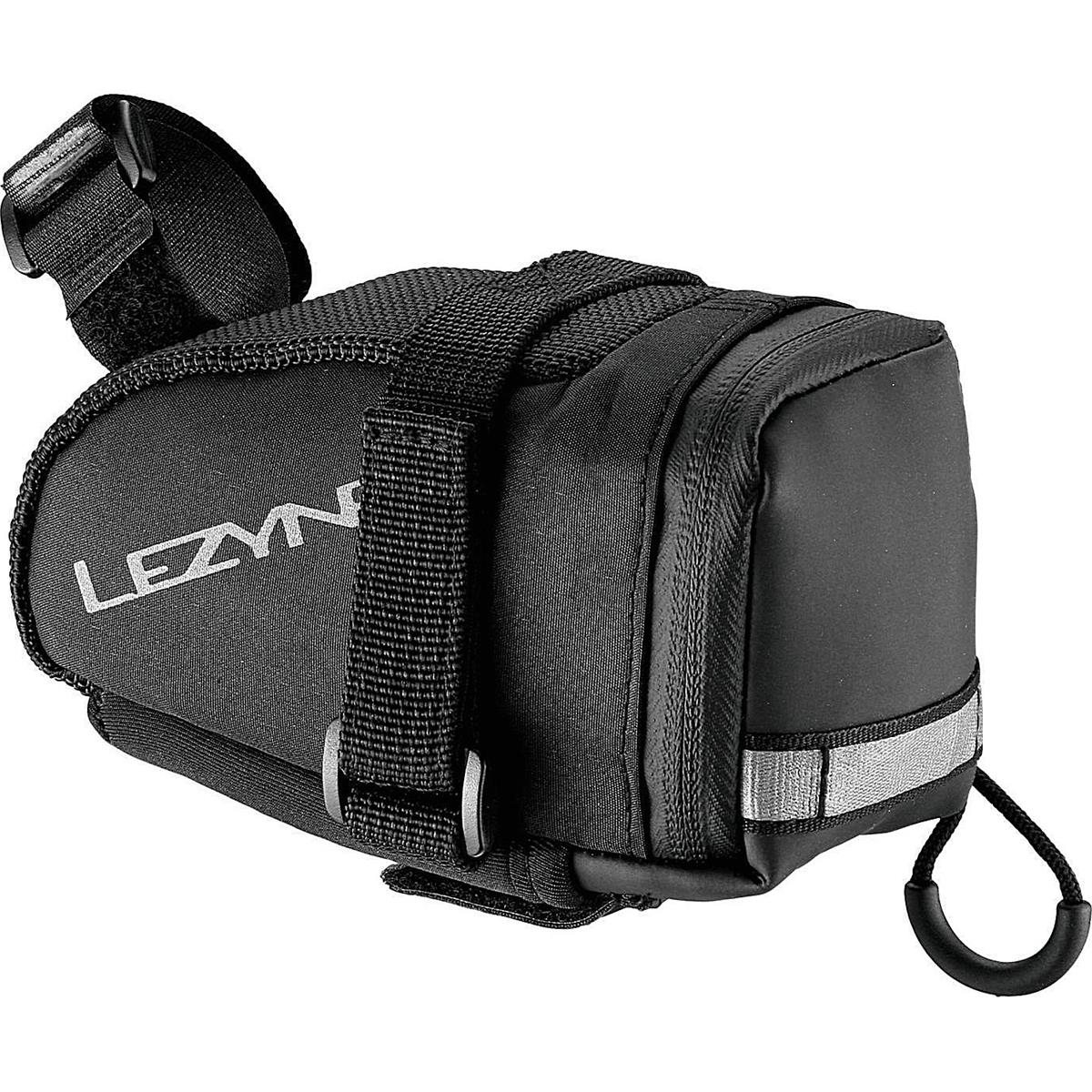 4712805972623 - Lezyne Caddy Satteltasche (M) Schwarz mit RAP14 Reparaturset und RAP 14 Multitool