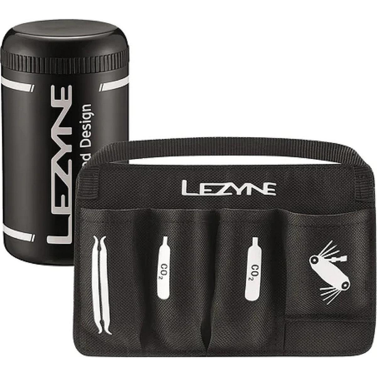 4712805982387 - Lezyne Flow Caddy Box 700 ml Schwarz mit Organizer für Fahrrad