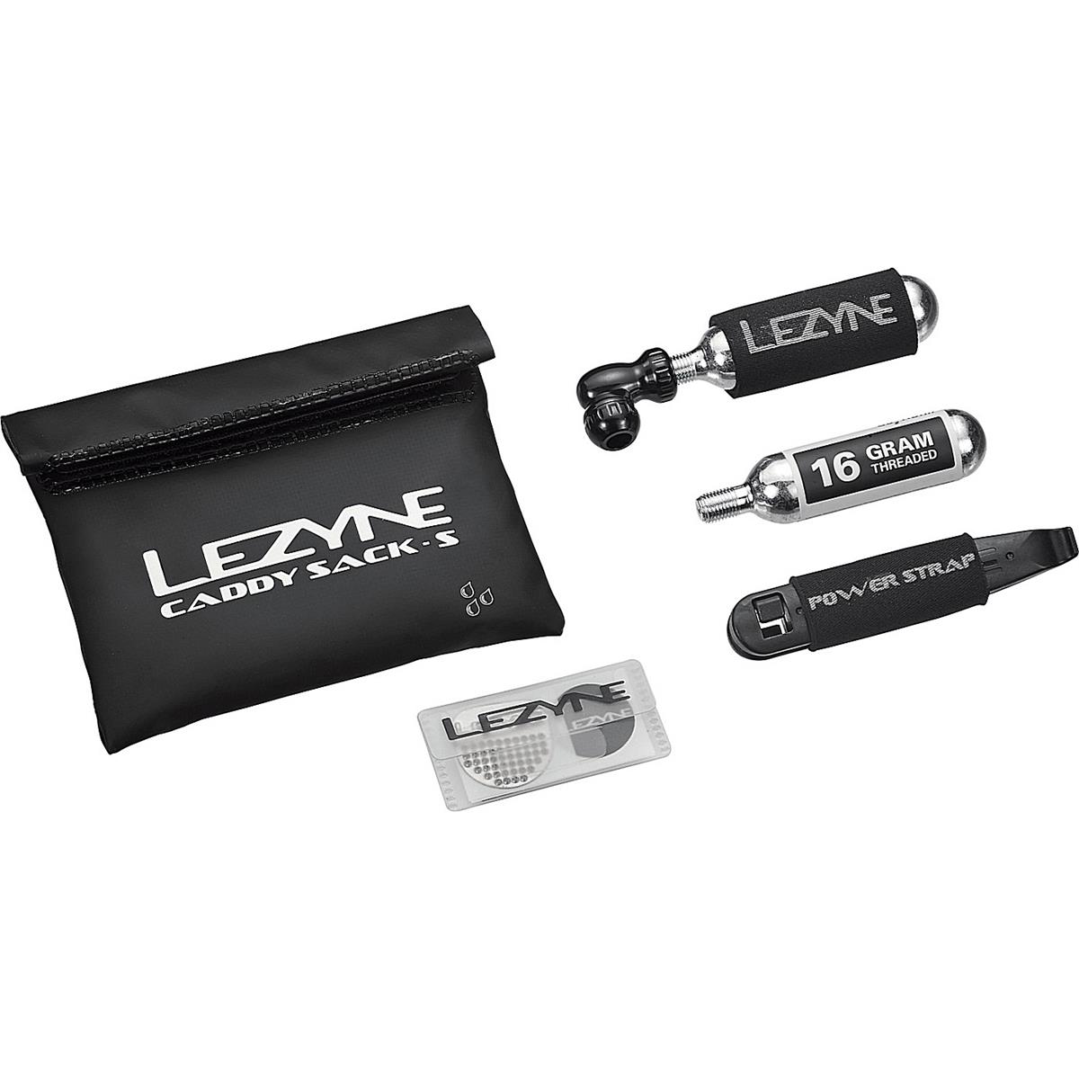 4712805983292 - Lezyne Caddy CO2 und Caddy Sack Combo Komplettset für Fahrradwartung