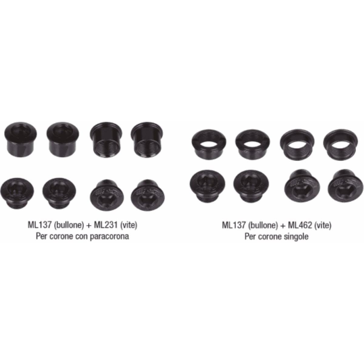 4712865852613 - MTB Krone Dämpfer aus Stahl 7mm NAIL ML231 - 4er Set