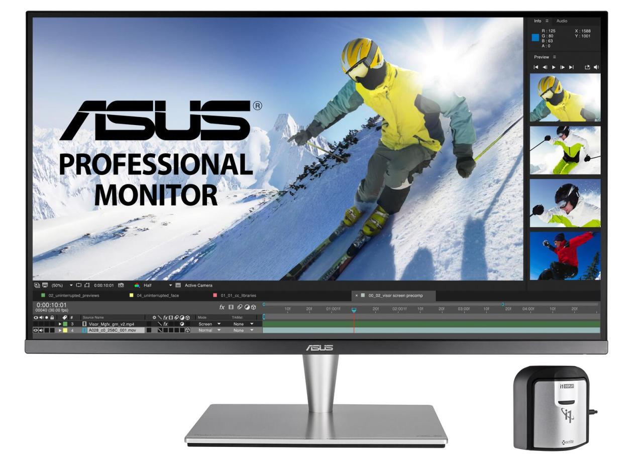 4712900903720 - ASUS ProArt PA32UC-K 8128 cm (32) LED-Monitor (4K UHD 3840x2160 IPS 5ms HDMI DisplayPort Lautsppre