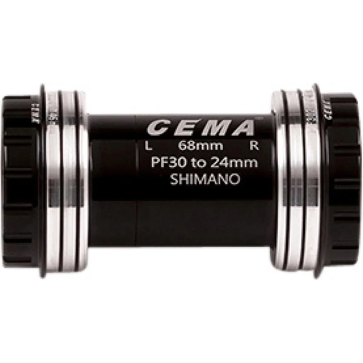 4712910903185 - Interlock PF30 Innenlager für Shimano Keramik Schwarz 68 73 mm Kompatibel