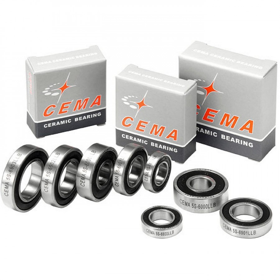 4712910904069 - CEMA 6803 Keramiklager 17x26x5 mm - Hochwertig mit Doppeldichtung 4712910904069 - CEMA 6803 Keramiklager 17x26x5 mm - Hochwertig mit Doppeldichtung