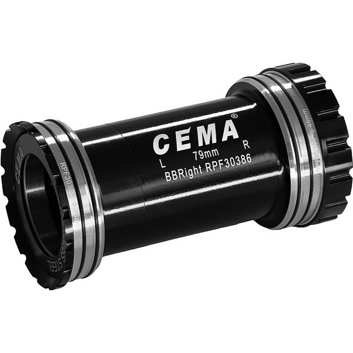 4712910905264 - BBright46 Interlock Innenlager für FSA386 Rotor 30mm Keramikkugellager Schwarz