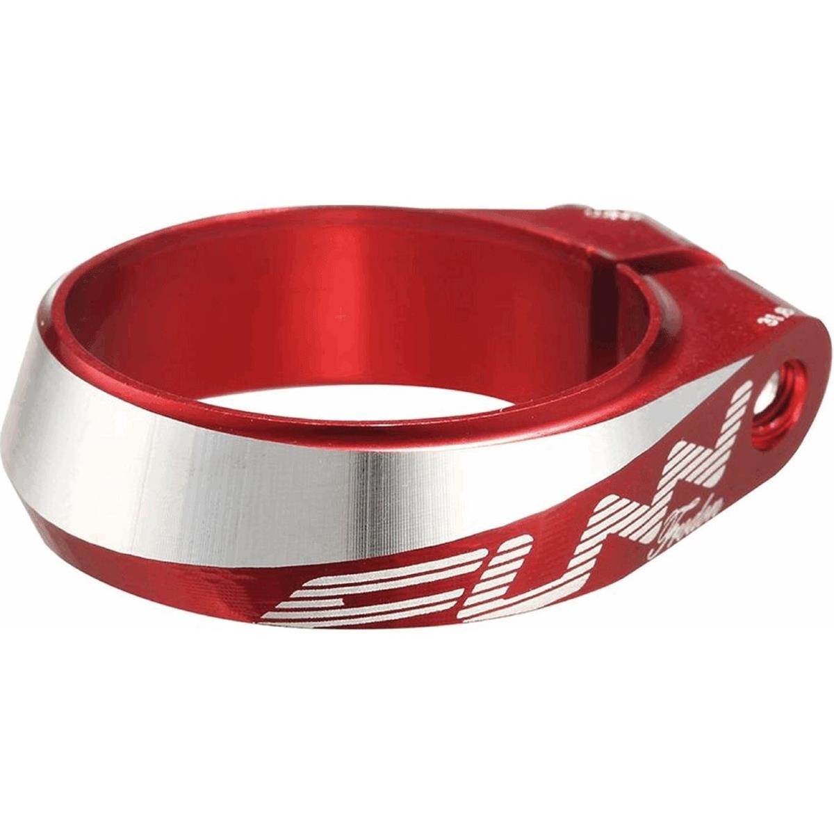 4712931176766 - FRODON Sattelstützenklemme 318mm aus CNC-Aluminium 6061 Rot 13g - FUNN