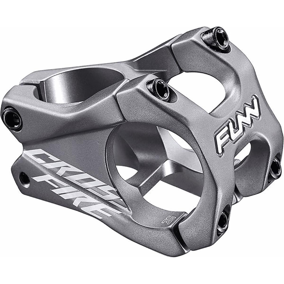 4712931189759 - MTB Vorbau Crossfire 318x50mm Aluminium Silber 0° 130g - FUNN