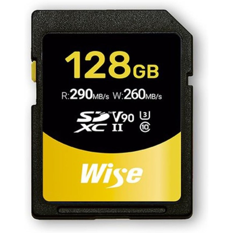 4712968956409 - WI-SD-N128 SD-Card SDXC UHS-II V90       128GB R290MBs   W260MBs   WI-SD-N128 WI-SD-N128 4712968956409