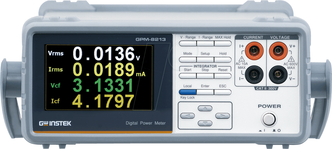 4713008671474 - GW Instek GPM-8213 Netz-Analysegerät 1phasig