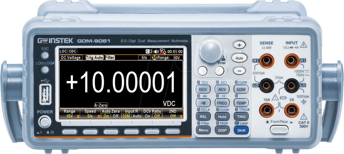 4713008671917 - GW Instek MFG-2230M Funktionsgenerator netzbetrieben 1 µHz - 30 MHz 2-Kanal Arbiträr Sinus Rechteck Dreieck Puls