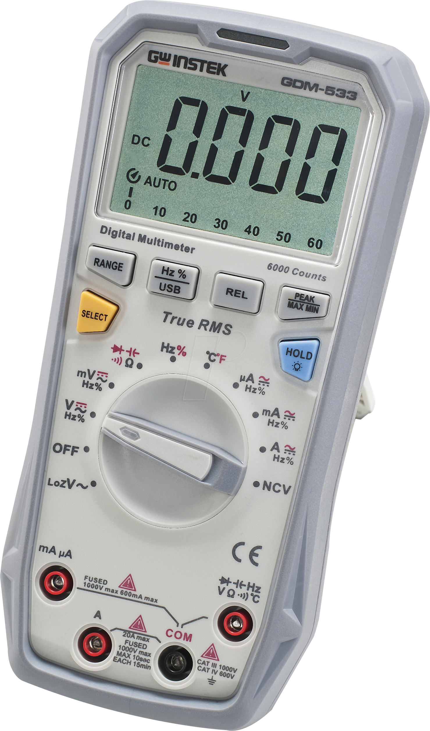 4713008676622 - GDM-533 - Multimeter GDM-533 digital 6000 Counts TRMS USB