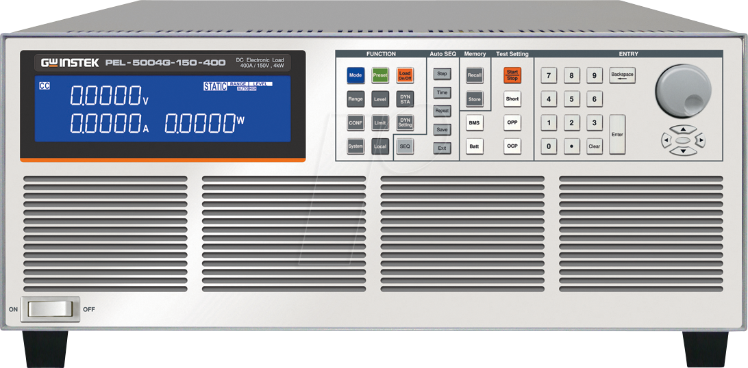 4713008679975 - PEL-5004G-15-400 - Elektronische Last 4000 W 400 A 150 V GPIB RS232 USB LAN