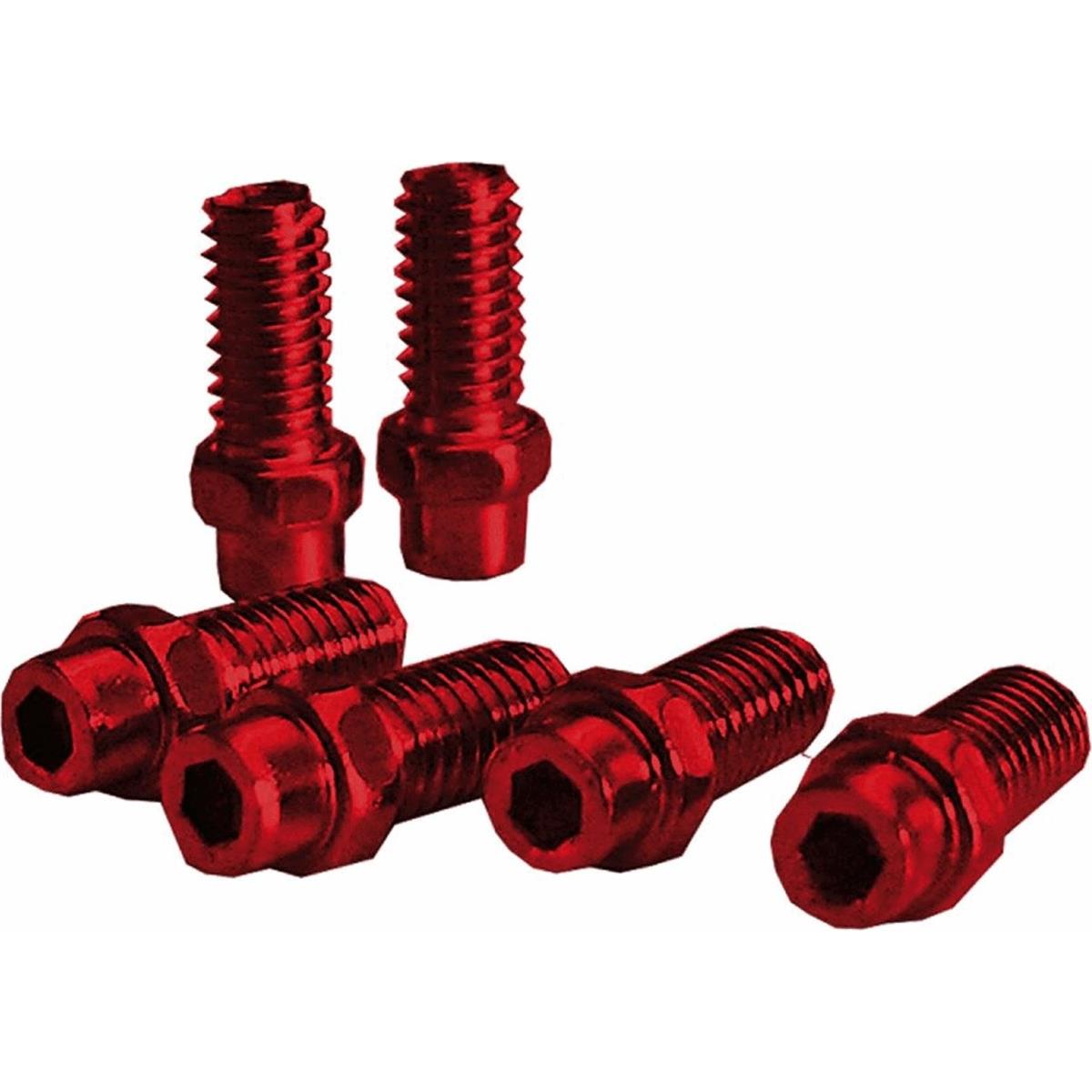 4713072842961 - Freerider Pedal Pins Kit 4mm Rot - 40 Stück für besseren Halt