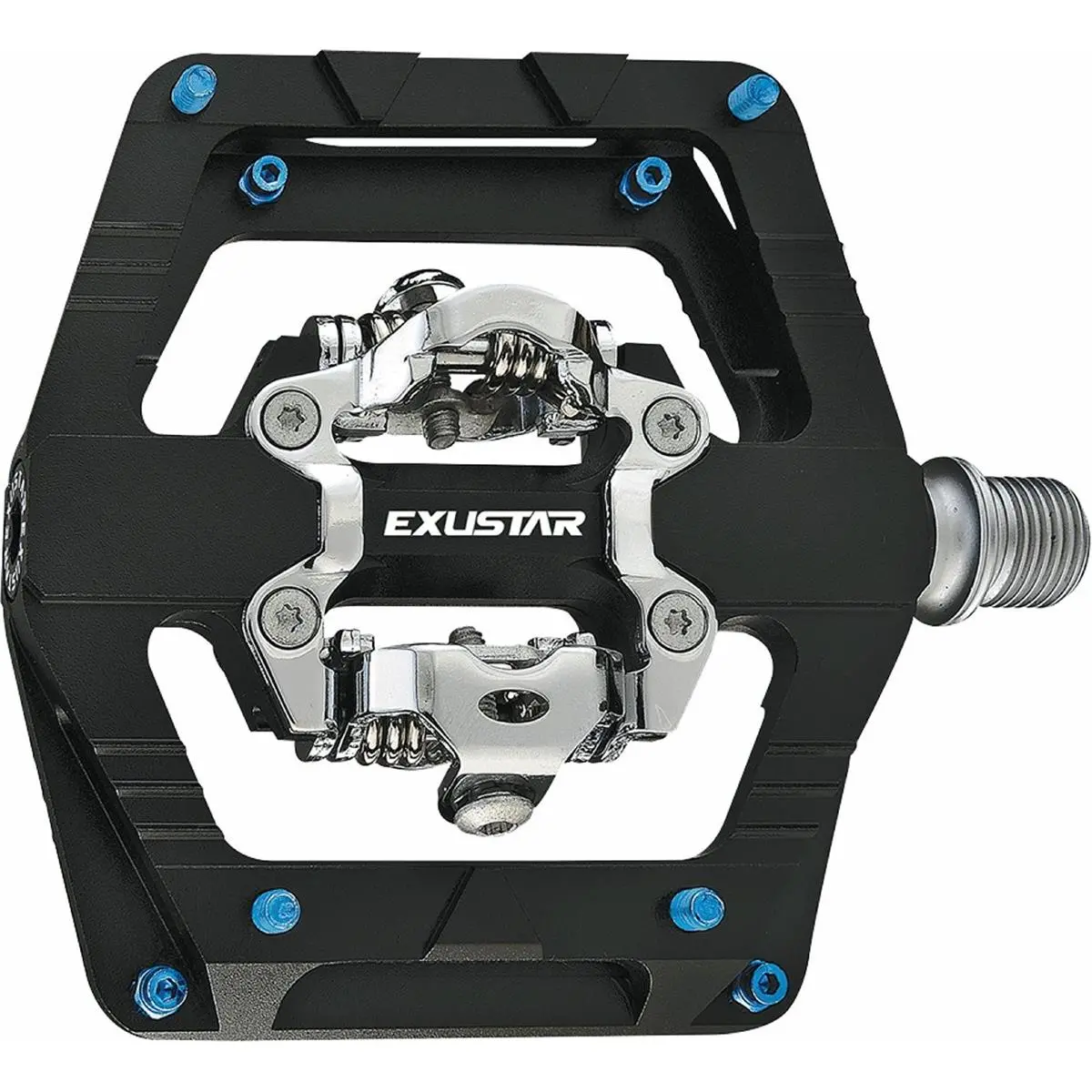 4713072849076 - Enduro Pedal E-PM824 aus Aluminium 6061 Schwarz mit verstärkten Lagern 113x101mm