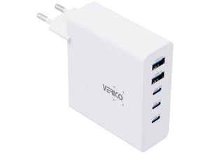 4713095609169 - Mojo 140W GaN 5 USB-Ladegerät 140 W Steckdose Ausgangsstrom (max) 3250 mA Anzahl Ausgänge 5 x USB USB-C®