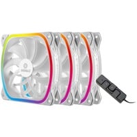 4713157724311 - SquA RGB White PC-Gehäuse-Lüfter Weiß (B x H x T) 120 x 120 x 26 mm inkl LED-Beleuchtung inkl RGB-Beleuchtungssteuerung 4713157724311 - SquA RGB White PC-Gehäuse-Lüfter Weiß (B x H x T) 120 x 120 x 26 mm inkl LED-Beleuchtung inkl RGB-Beleuchtungssteuerung