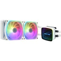 4713157727183 - Aquafusion ADV series ELC-AQFA240-SQA-W - Prozessor-Flüssigkeitskühlsystem - 240 mm cpu-Flüssigkeitskühler - (für LGA1366 AM3+ LGA2011 FM1 FM2+ LGA2011-3 AM4 LGA2066 LGA1200 LGA1700 AM5 LGA115x Socket) - Kupfer-Kälteplatte - 12