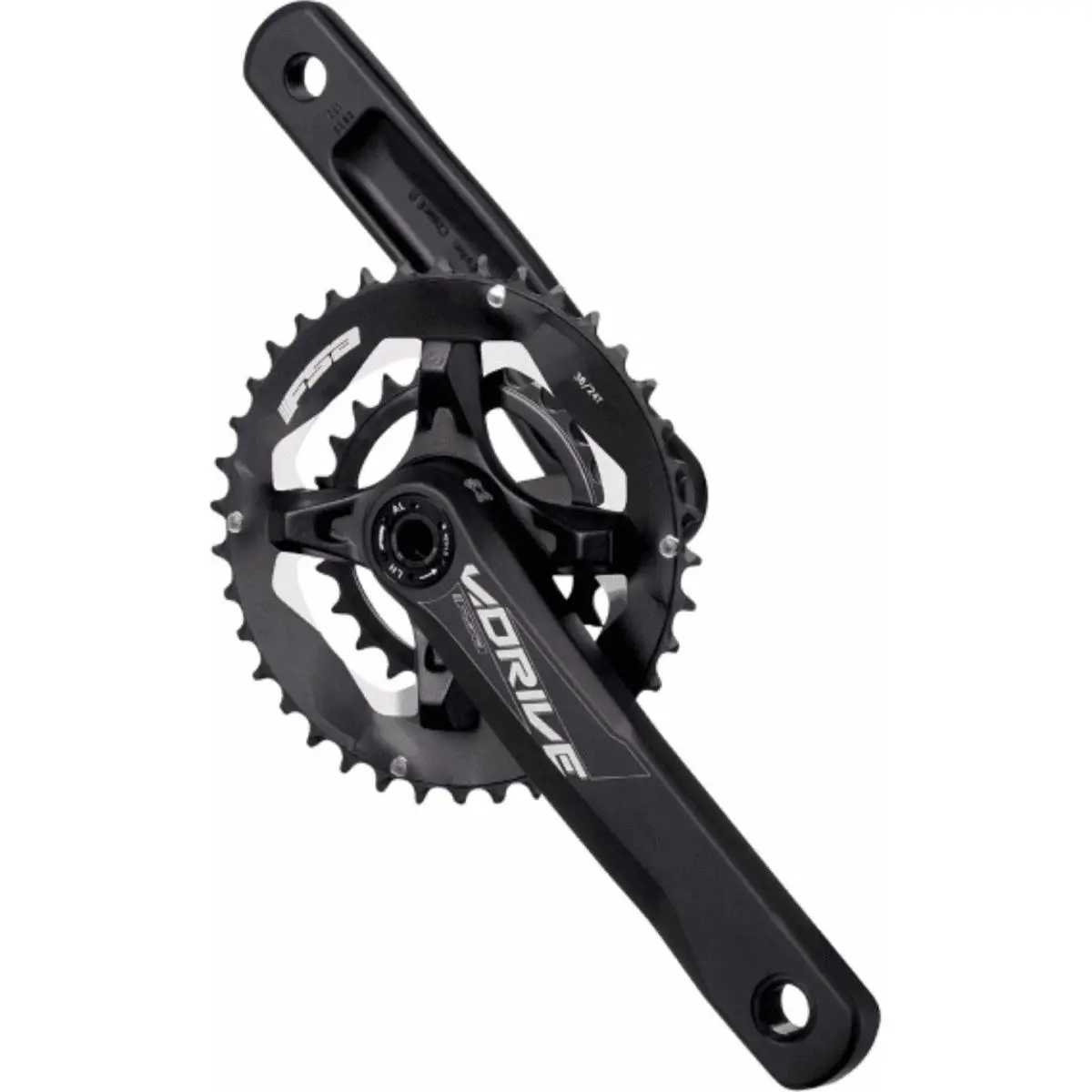 4713170252990 - V-Drive MegaExo MTB Kurbel 36x26 11v 175mm Schwarz Shimano und SRAM kompatibel