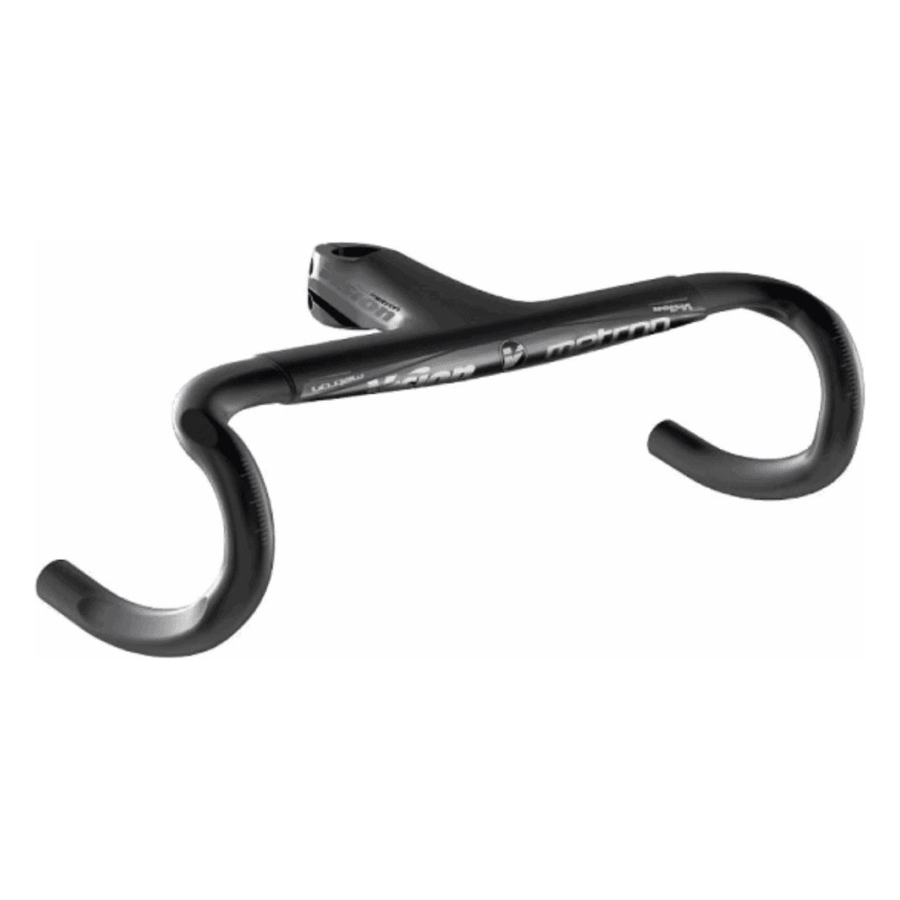 4713170261657 - Metron 6D V18 100x420mm Carbonlenker Schwarz für Rennrad Steif und Aerodynamisch