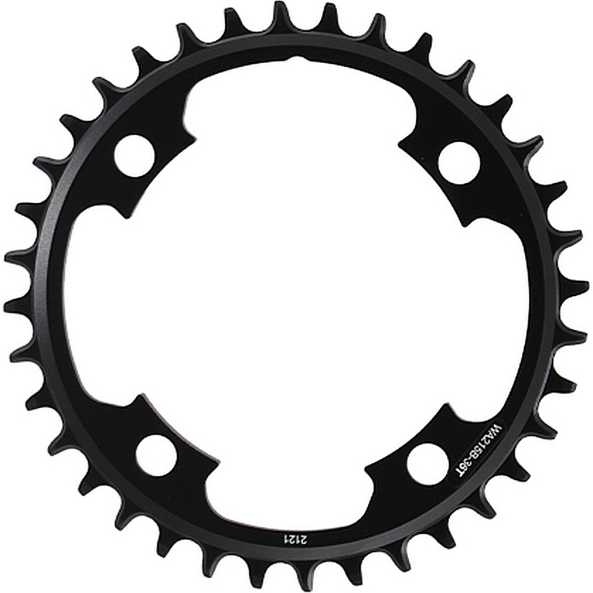 4713170269240 - SL-K Megatooth 36 Zähne BCD 110mm Asymmetrisch 4 Löcher 1x11v Schwarz - Hohe Leistung für Rennräder 4713170269240 - SL-K Megatooth 36 Zähne BCD 110mm Asymmetrisch 4 Löcher 1x11v Schwarz - Hohe Leistung für Rennräder