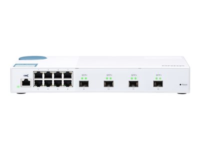 4713213516690 - Qnap - QSW-M408S Netzwerk-Switch Managed L2 Gigabit Ethernet (10 100 1000) Weiß