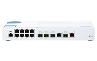 4713213516706 - Qnap - QSW-M408-2C 8 Port Desktop Switch Web Managed 1G 2xCombo 10G sfp+ (QSW-M408-2C)