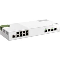 4713213518366 - QSW-M2108-2C Netzwerk-Switch Managed L2 25G Ethernet (100 1000 2500) Grau Weiß - Qnap