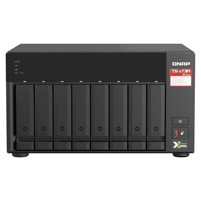 4713213518823 - QNAP TurboStation TS-873A-8G 8 Einschübe NAS-Server Leergehäuse (TS-873A-8G)