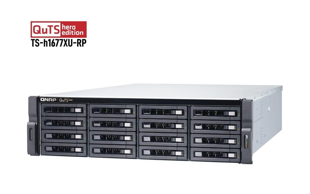 4713213519349 - QNAP TurboStation TS-h1677XU-RP-3700X-32G 16 Einschübe NAS-Server Leergehäuse