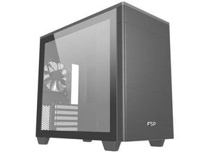 4713224528804 - CST360B W Midi-Tower PC-Gehäuse Schwarz 2 vorinstallierte Lüfter