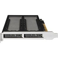 4713227445665 - ToughArmor MB842MP-B - storage mobile rack - 2 bay removable - M2 NVMe Card - PCIe 40 x16