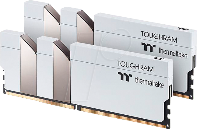 4713227525350 - 40TT1640-2019WHT - 16 GB DDR4 4000 CL19 thermaltake TOUGHRAM WHITE 2er Kit