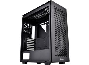 4713227528627 - Divider 500 TG Air Black Midi-Tower PC-Gehäuse Schwarz 2 vorinstallierte Lüfter Seitenfenster Staubfilter