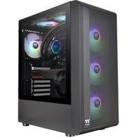 4713227533645 - CA-1X2-00M1WN-00 Midi-Tower Gaming-Gehäuse Schwarz 3 Vorinstallierte LED Lüfter Seitenfenster