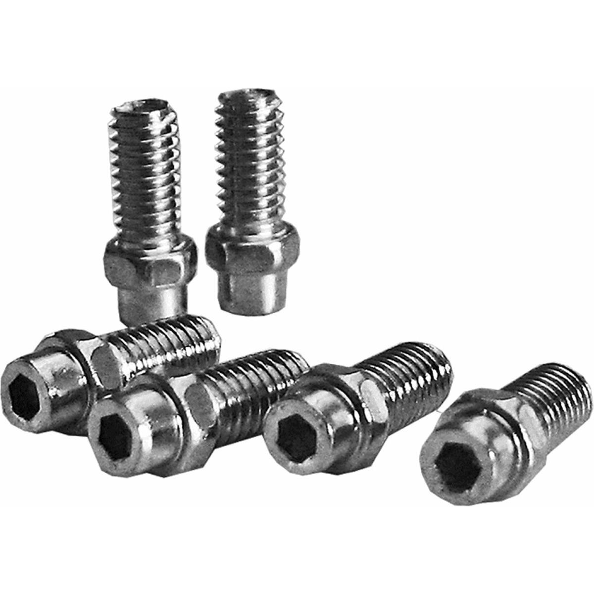 4713268567487 - Kit Pedal Pins Freerider aus Aluminium Silber 8mm - 40 Stück