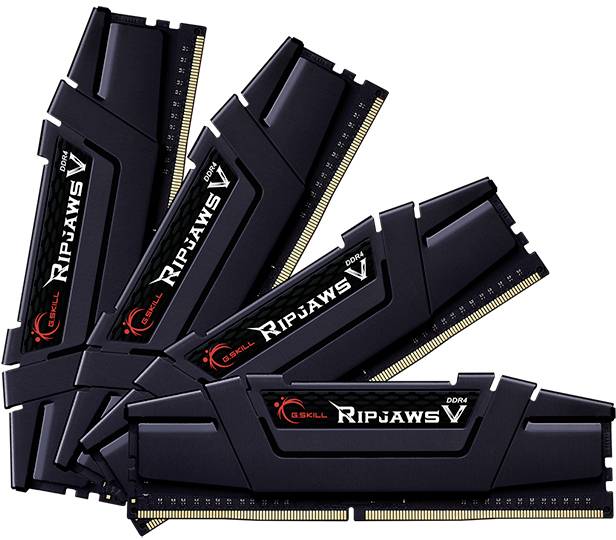 4713294223883 - Ripjaws V PC-Arbeitsspeicher Kit DDR4 32 GB 4 x 8 GB Non-ECC 4000 MHz 288pin DIMM CL18-22-22-42 F4-4000C18Q-32GVK