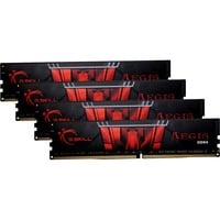 4713294224392 - AEGIS DDR4-3200 - 32GB - CL16 - Quad-Kanal (4 Stück) - Intel XMP - Schwarz