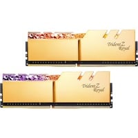 4713294225085 - Trident Z Royal DDR4-2666 - 64GB - CL19 - Dual Channel (2 pcs) - Intel XMP - Gold mit RGB