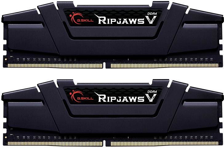 4713294225221 - Ripjaws V PC-Arbeitsspeicher Kit DDR4 64 GB 2 x 32 GB Non-ECC 3600 MHz 288pin DIMM CL16-22-22-42 F4-3600C16D-64GVK 4713294225221 - Ripjaws V PC-Arbeitsspeicher Kit DDR4 64 GB 2 x 32 GB Non-ECC 3600 MHz 288pin DIMM CL16-22-22-42 F4-3600C16D-64GVK