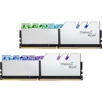 4713294227706 - Trident Z Royal DDR4-4400 - 64GB - CL19 - Dual Channel (2 pcs) - Intel XMP - Silber mit RGB 4713294227706 - Trident Z Royal DDR4-4400 - 64GB - CL19 - Dual Channel (2 pcs) - Intel XMP - Silber mit RGB