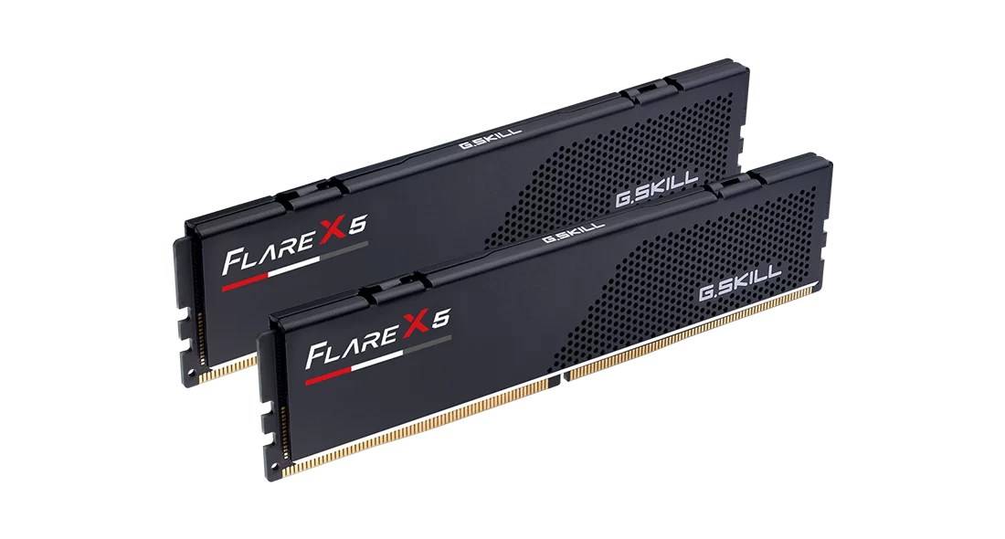 4713294235596 - Flare X5 DDR5-5200 - 96GB - CL40 - Dual Channel (2 Stück) - AMD EXPO & Intel XMP - Schwarz