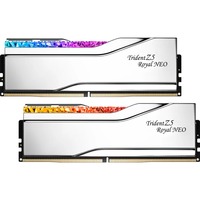 4713294237101 - Trident Z5 Royal Neo RGB DDR5-8000 - 48GB - CL40 - Dual Channel (2 pcs) - AMD EXPO - Silber mit RGB