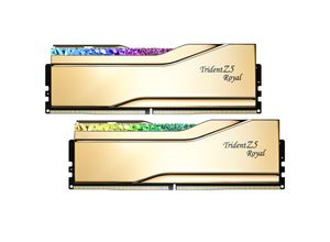 4713294238429 - Trident Z5 Royal DDR5-6000 - 64GB - CL28 - Dual Channel (2 pcs) - Intel XMP - Gold mit RGB