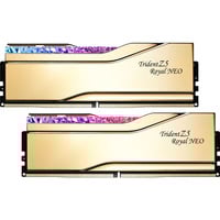 4713294239327 - Trident Z5 Royal Neo RGB DDR5-6000 - 32GB - CL26 - Dual Channel (2 pcs) - AMD EXPO - Gold mit RGB